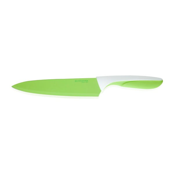 Zielony nóż szefa kuchni Brandani Anti-Stick