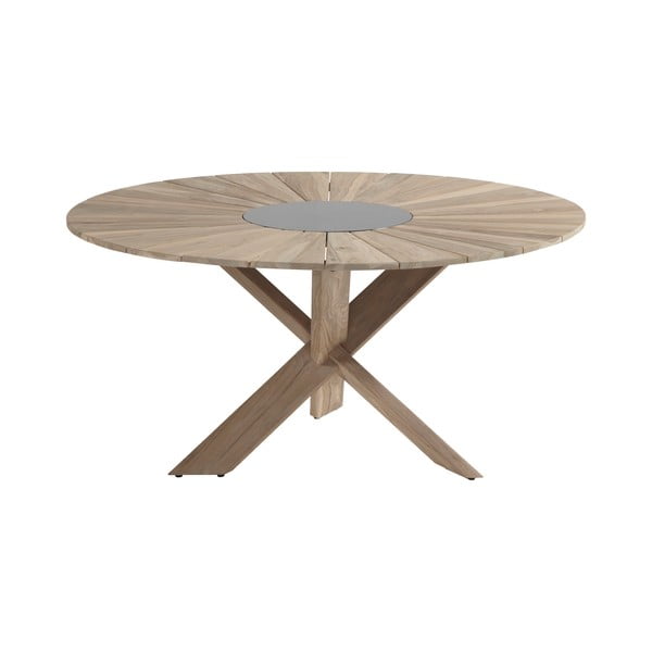 Stół ogrodowy z drewna tekowego Hartman Provence, ø 150 cm
