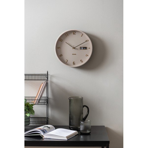 Zegar ścienny ø 30 cm Data Flip – Karlsson-image-3