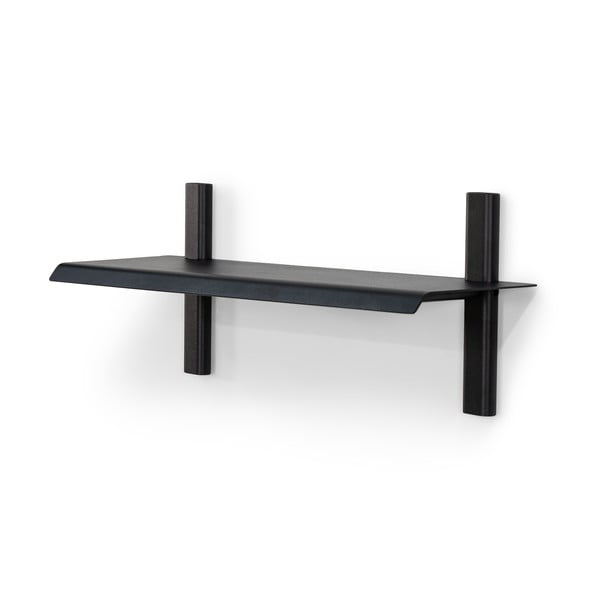 Czarna metalowa półka 60 cm Hola – Spinder Design-image-2