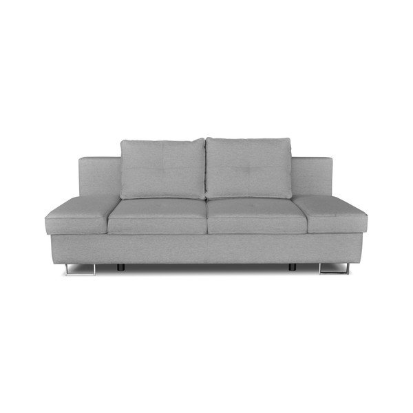 Jasnoszara rozkładana sofa 2-osobowa Windsor & Co. Sofas Iota-image-4