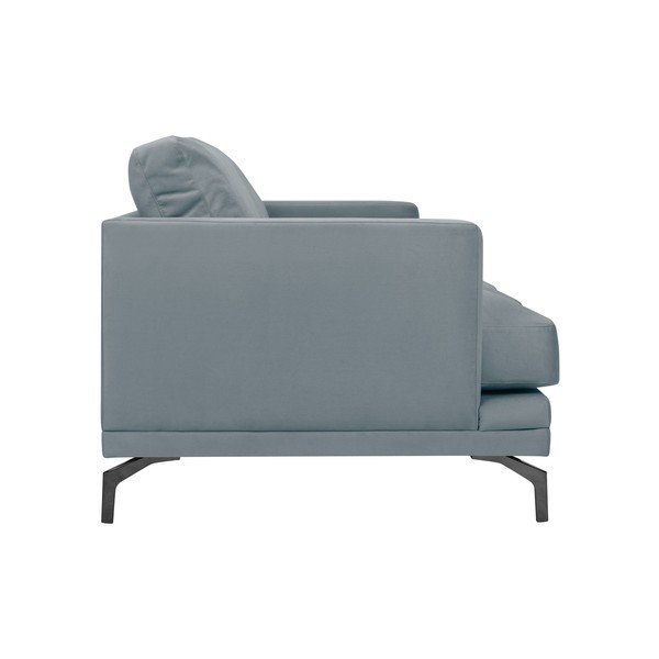 Szara sofa z czarną konstrukcją Windsor & Co Sofas Jupiter-image-3