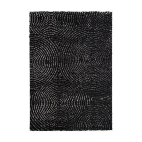 Czarny dywan Calista Rugs Lucerne, 120 x 170 cm