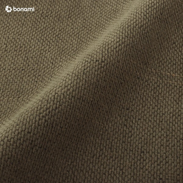 Zielone tapicerowane łóżko dwuosobowe ze schowkiem i stelażem 200x200 cm Lupine – Micadoni -image-1