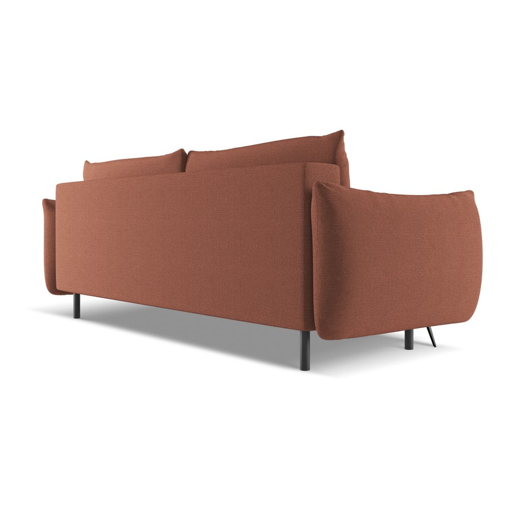 Różowa sofa 230 cm Malie – Makamii (zdjęcie 5)