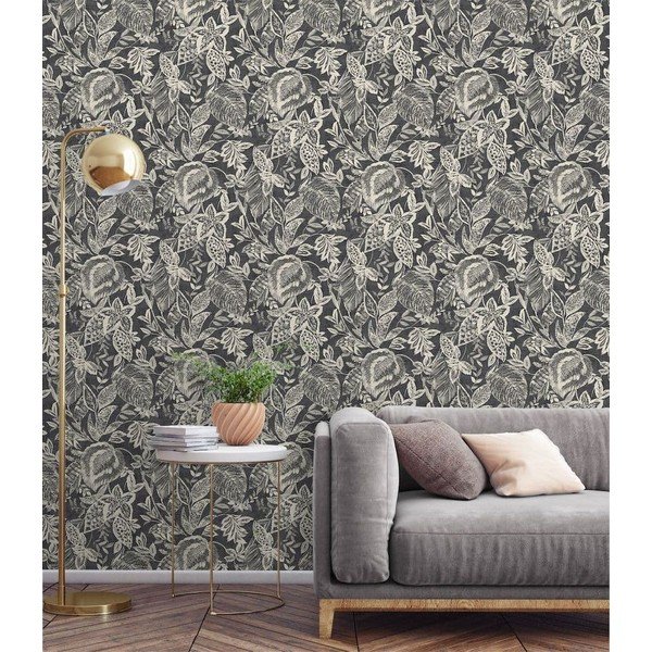 Tapeta z winylu na flizelinie 10 m x 53 cm Leaf – Vavex-image-1