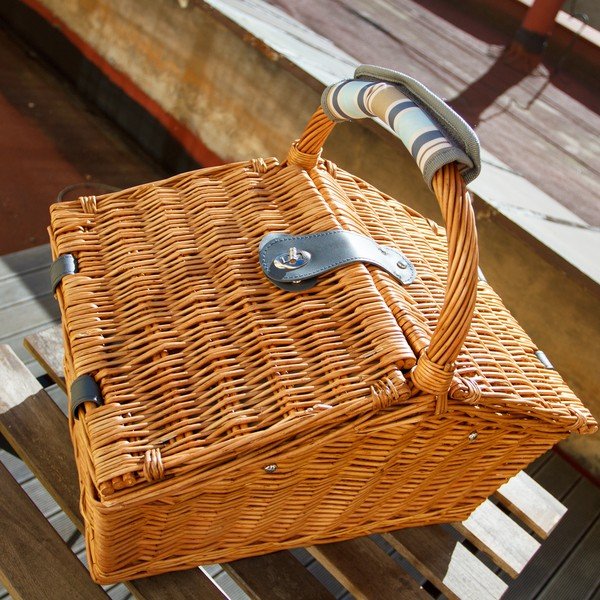 Kosz piknikowy Wicker dla 4 osób-image-1