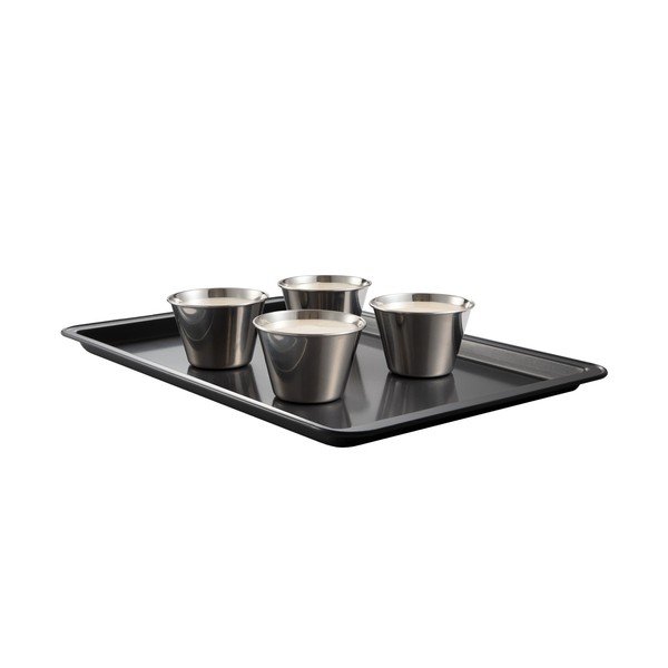 Formy do pieczenia ze stali nierdzewnej zestaw 4 szt. Grand chef – Tescoma-image-4
