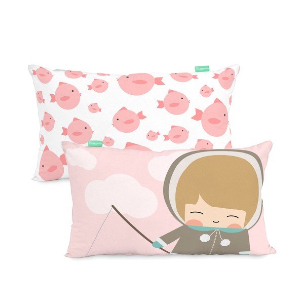 Poszewka na poduszkę z czystej bawełny Happynois Skymo Day, 50x30 cm-image-3