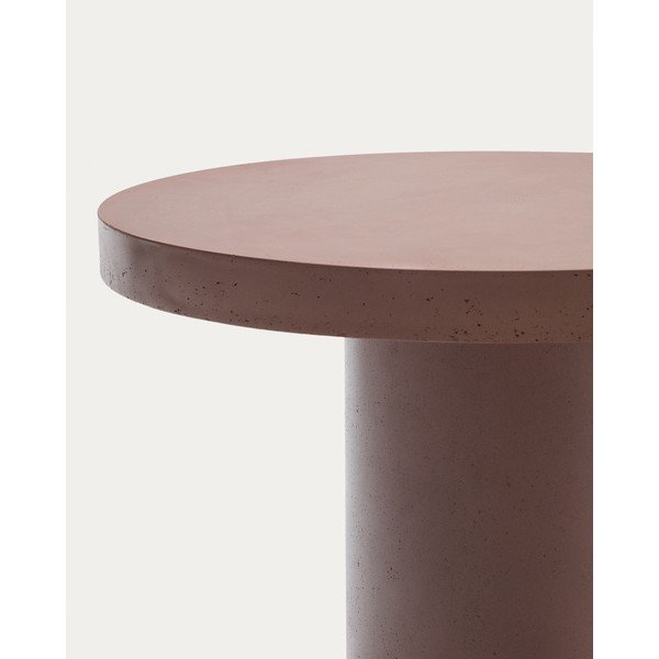 Okrągły stół ogrodowy betonowy ø 90 cm Aiguablava – Kave Home-image-3