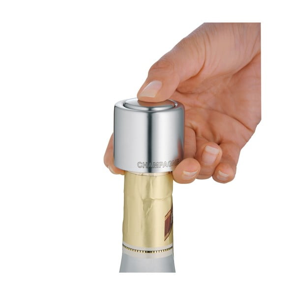 Nierdzewna zatyczka do szampana lub Prosecco WMF Cromargan® Wine-image-1