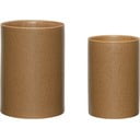 Ceramiczne doniczki zestaw 2 szt. ø 18 cm Edna – Hübsch