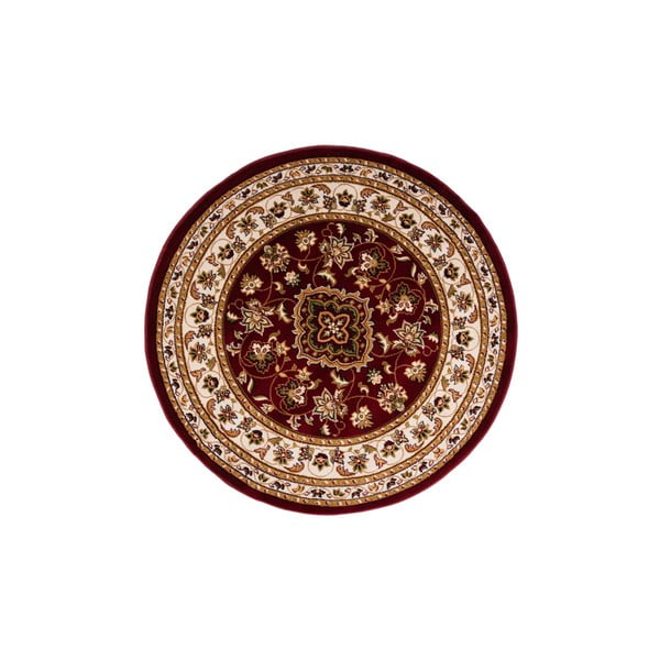 Czerwony okrągły dywan 133x133 cm Sherbone – Flair Rugs
