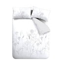 Biało-szara pościel dwuosobowa 230x220 cm Meadowsweet Floral – Catherine Lansfield