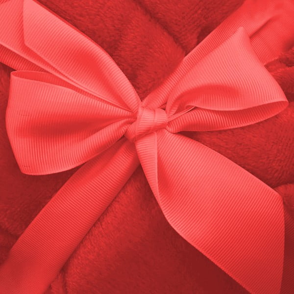 Czerwony szlafrok z mikrowłókna unisex DecoKing Robby, rozm. M-image-4