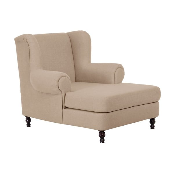 Brązowy fotel uszak Max Winzer Mareille Sand-image-1