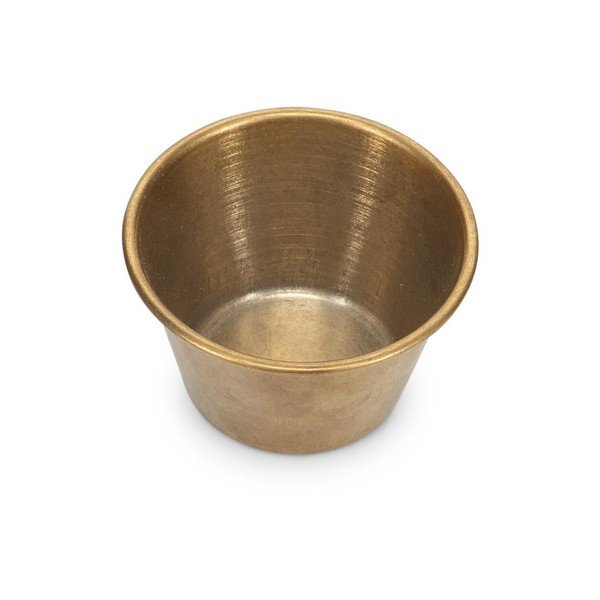 Metalowa miska do serwowania w kolorze złota 110 ml Serve – BonBistro-image-1