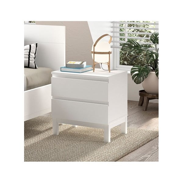 Biała dziecięca szafka nocna Eva – Vipack-image-1