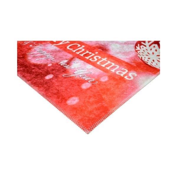 Czerwono-biały dywan Vitaus Christmas Decorations, 50x80 cm-image-1