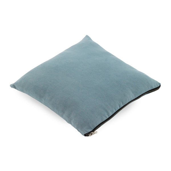 Błękitna poduszka Geese Soft, 45x45 cm