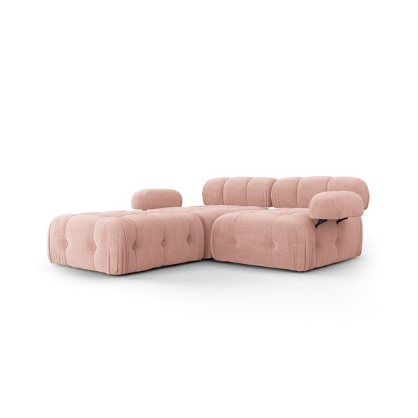Jasnoróżowy narożnik Ferento – Cosmopolitan Design-image-1