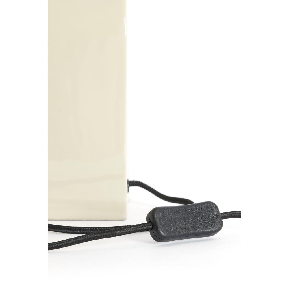 Kremowa metalowa lampa stołowa (wysokość 38 cm) Cardona – Light & Living (zdjęcie 9)