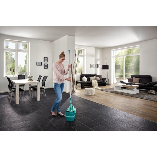 Zestaw mopa do podłogi i wiadra LEIFHEIT Combi Clean M-image-3