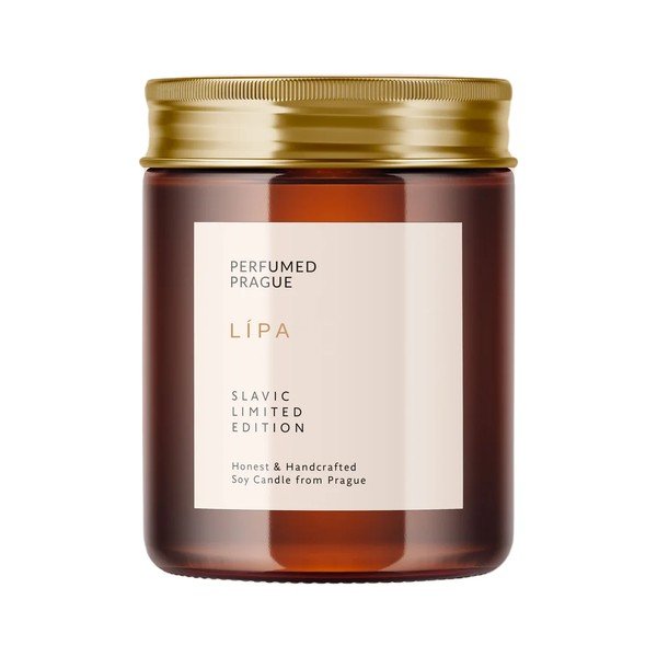 Zapachowa sojowa świeca Slavic Edition: #88 Linden, Moss, Hibiscus – Perfumed Prague