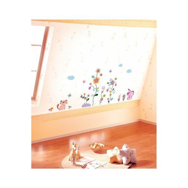 Naklejka Ambiance Colorful animals and tree-image-2