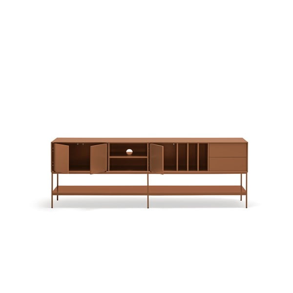 Ceglasta szafka pod TV 220x74x45 cm Platt – Teulat-image-2