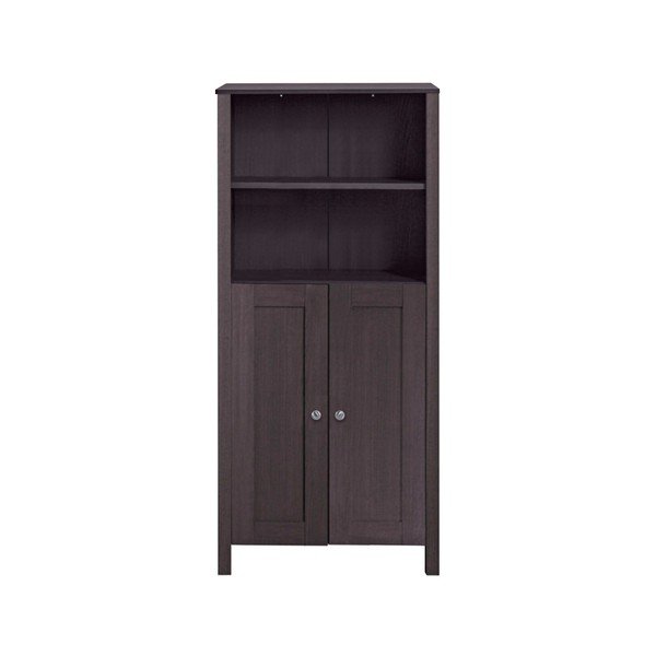 Ciemno-brązowa szafka drewniana Støraa Jenny, szerokość 60 cm-image-1