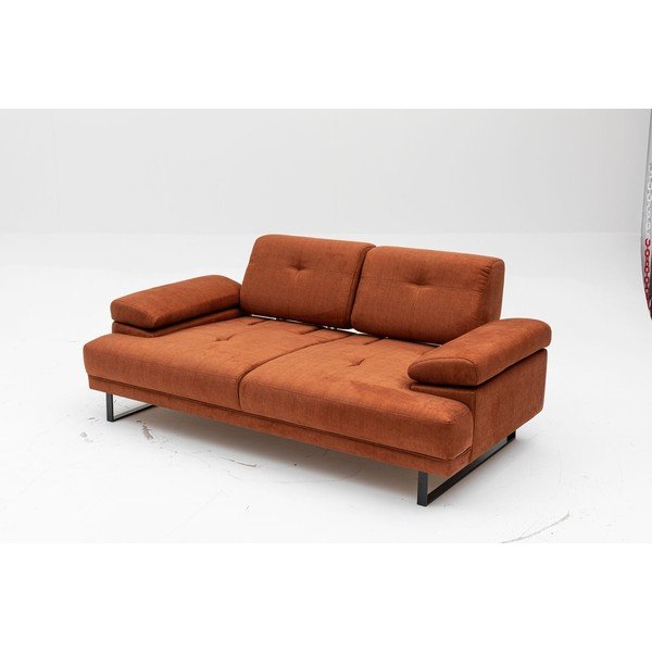 Pomarańczowa sofa 199 cm Mustang – Balcab Home-image-3