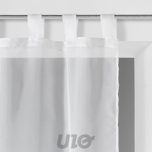 Białe firanki z woalu zestaw 2 szt. 60x120 cm Voiline – douceur d'intérieur-image-2