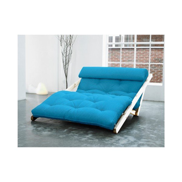 Szezlong Karup Figo, Raw/Horizon Blue, 120 cm-image-1
