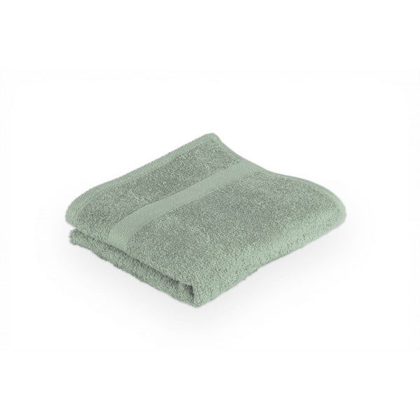 Zielony ręcznik Tiseco Home Studio, 50x100 cm