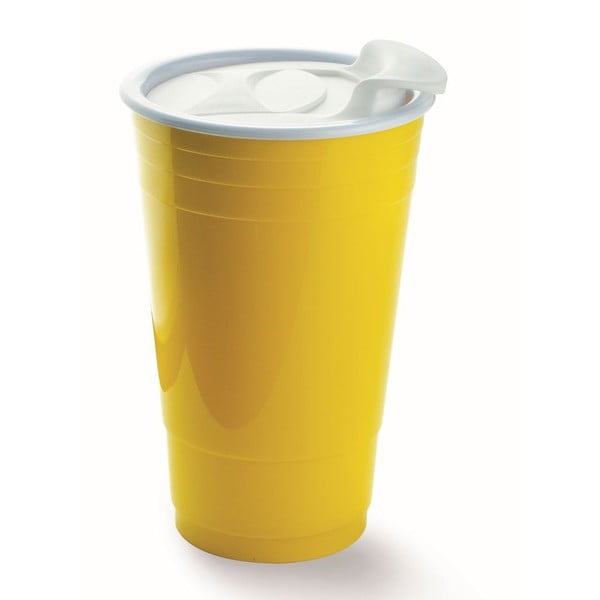 Kubek Fun Party Cup, żółty