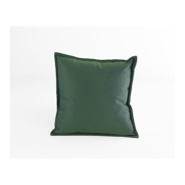 Zielona poduszka z aksamitnym obiciem Surdic Terciopelo, 45x45 cm