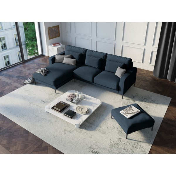 Granatowy narożnik Interieurs 86 Seine, lewostronny-image-1