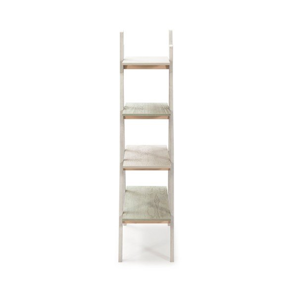 Biały regał dziecięcy z konstrukcją z drewna sosnowego Marckeric Perlé-image-3