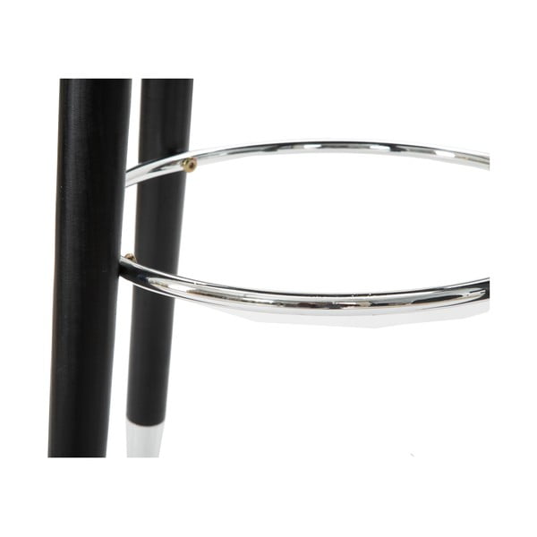 Niebieski tapicerowany hoker (wysokość siedziska 74 cm) Paris – Mauro Ferretti-image-2