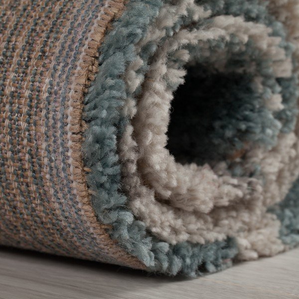 Niebiesko-szary chodnik Flair Rugs Nuru, 60x230 cm-image-3