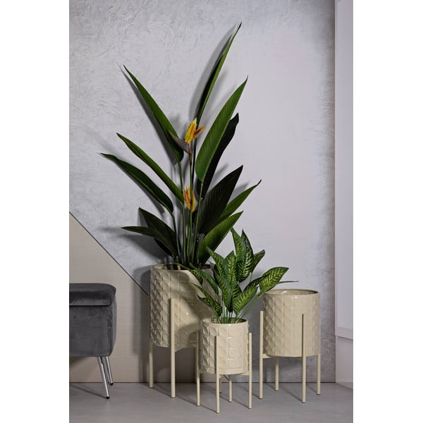 Metalowe osłonki na doniczki zestaw 3 szt. ø 36 cm Betsy – Mauro Ferretti-image-1