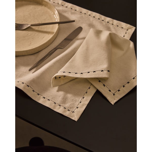 Tekstylne serwetki zestaw 2 szt. 35x35 cm Olim – Kave Home-image-1
