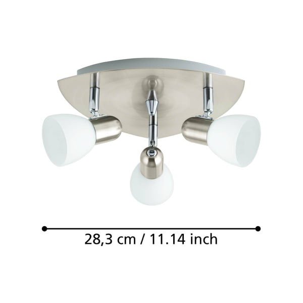 Szara lampa punktowa ENEA – EGLO-image-2