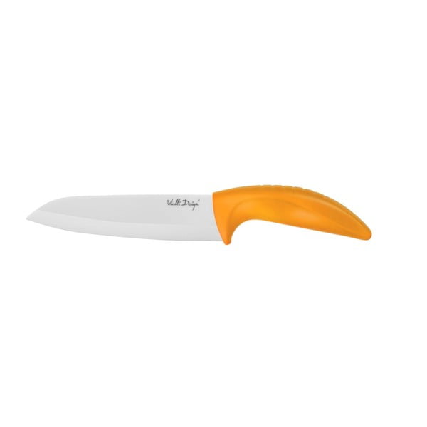 Ceramiczny nóż Chef, 16 cm, pomarańczowy