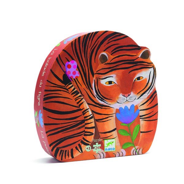 Dziecięce puzzle Djeco Tiger-image-1