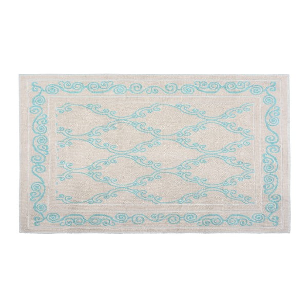 Bawełniany dywan Gina 120x180 cm, turkusowy