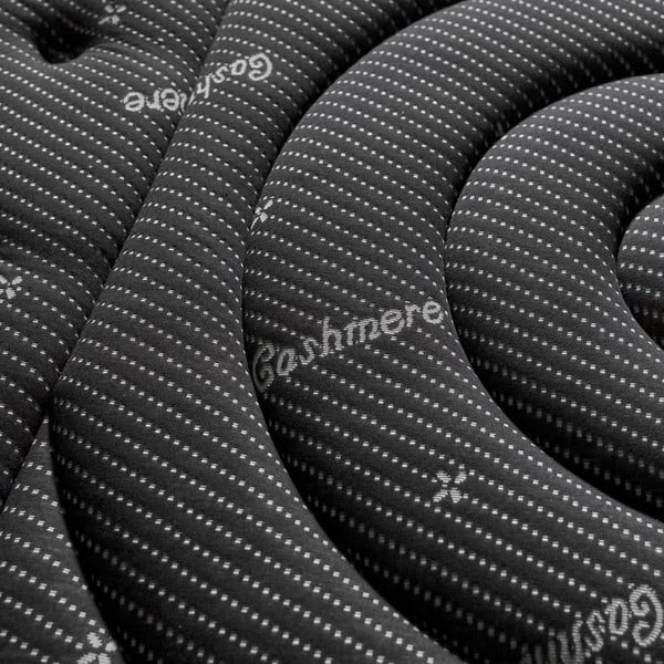 Średnio twardy/ekstra twardy piankowy materac dwustronny 80x200 cm Premium Black Multizone – Moonia-image-1