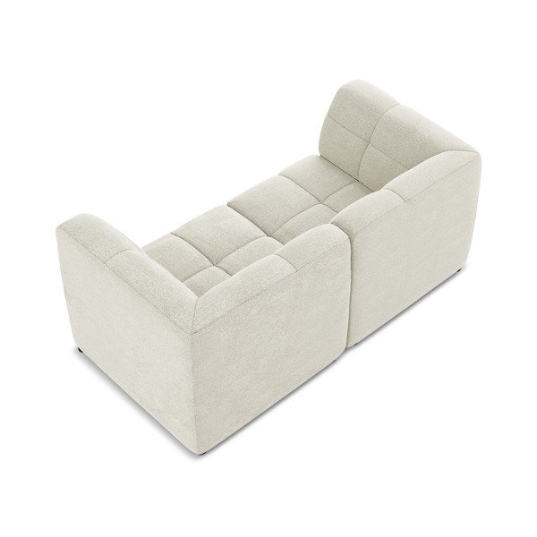 Beżowa sofa z materiału bouclé 180 cm Aloha – Makamii-image-4