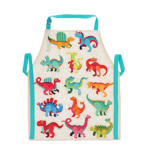 Bawełniany fartuszek dziecięcy Baby Dinos – Rex London